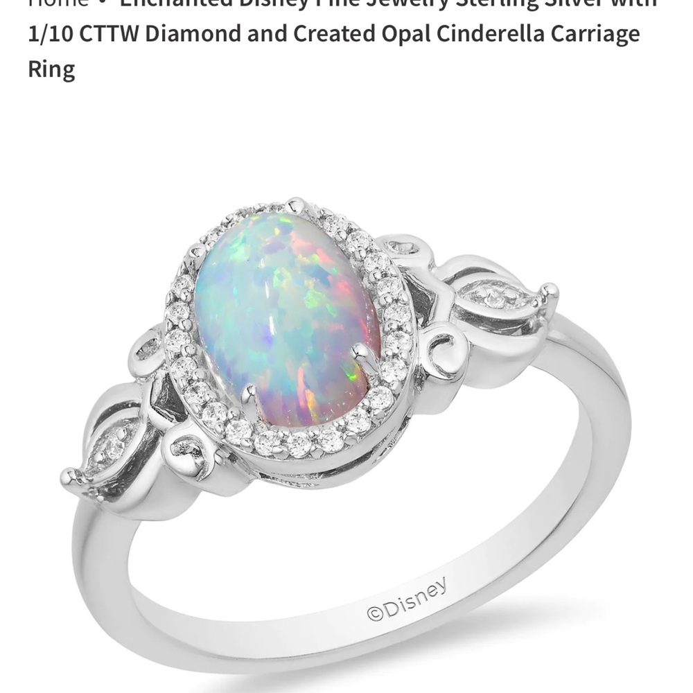 Enchanted Disney Cinderella Carriage Ring